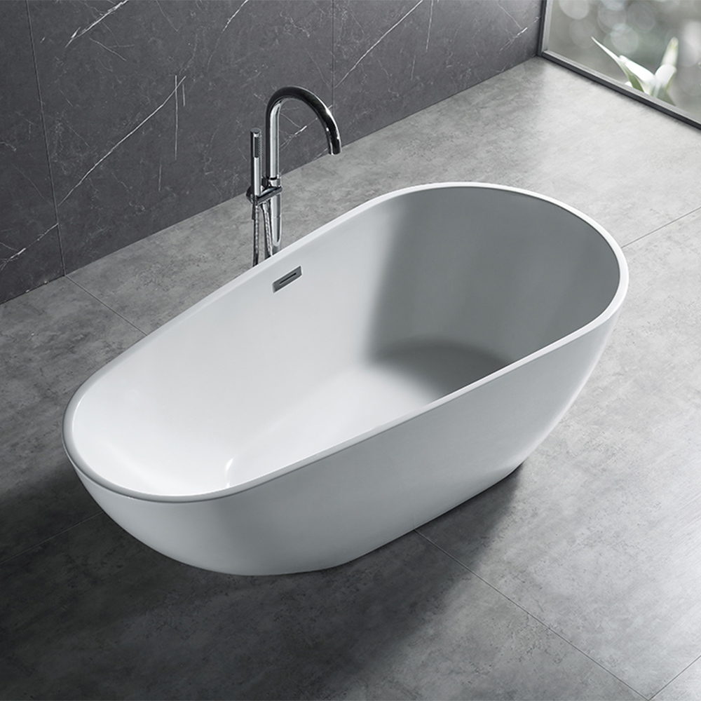 Does the acrylic freestanding bathtub meet safety standards?