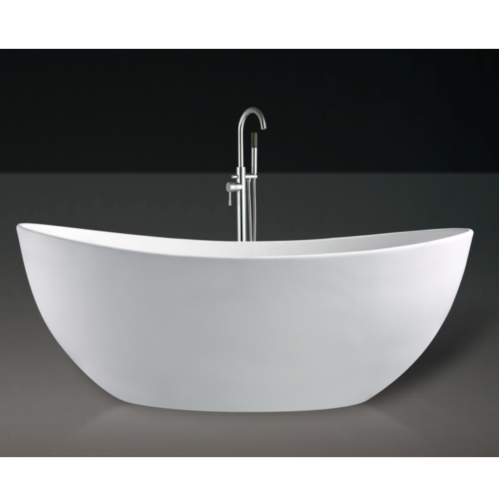 Are 60 x 30 acrylic bathtub more or less expensive than porcelain or cast iron bathtubs?