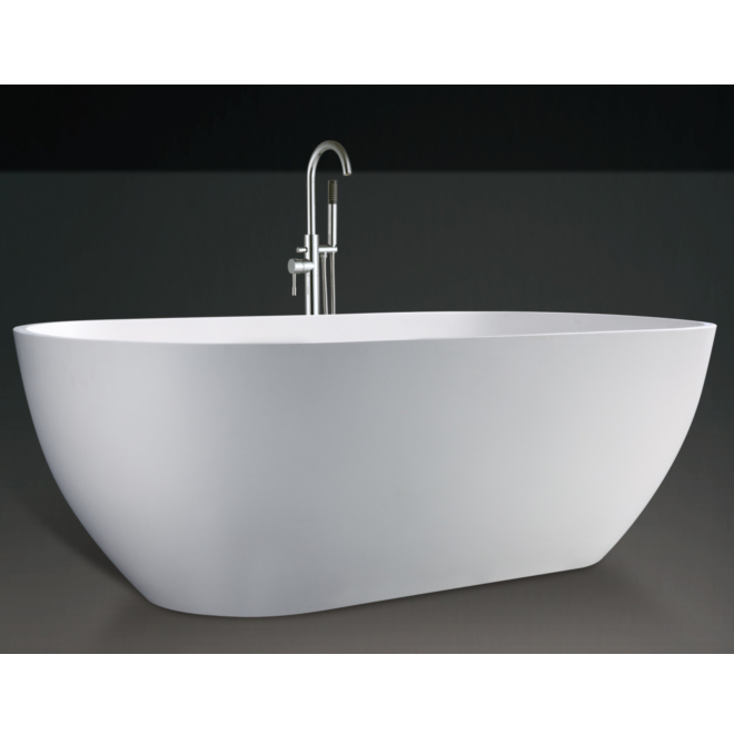 Is an free standing acrylic bathtub prone to cracking or warping in extreme temperatures?